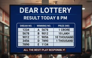 dear lottery result today 8pm​ at KBC Lottery featured image